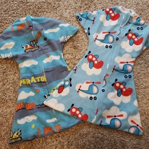 Airplane fleece Zipadee zip